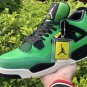 Men & Wmns Air Jordan 4 &acirc;��Manila&acirc;�� Green Black