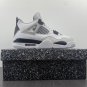 Men & Wmns Air Jordan 4 &acirc;��Military Black&acirc;�� WhiteBlack-Neutral Grey