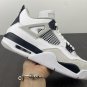 Men & Wmns Air Jordan 4 &acirc;��Military Black&acirc;�� WhiteBlack-Neutral Grey