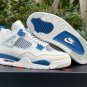 Men & Wmns Air Jordan 4 &acirc;��Military Blue&acirc;��