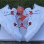 Men & Wmns Air Jordan 4 &acirc;��Red Metallic&acirc;��