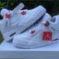 Men & Wmns Air Jordan 4 &acirc;��Red Metallic&acirc;��