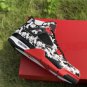 Men & Wmns Air Jordan 4 &acirc;��Tattoo&acirc;�� BlackFire Red-White BQ0897-006