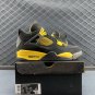 Men & Wmns Air Jordan 4 &acirc;��Thunder 2023&acirc;�� BlackTour Yellow