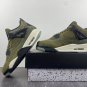 Men & Wmns Air Jordan 4 Craft Medium OlivePale Vanilla-Khaki-Black-Sail