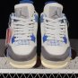 Men & Wmns Air Jordan 4 Grey Blue Basketball