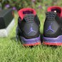 Men & Wmns Air Jordan 4 NRG &acirc;��Raptors&acirc;�� BlackRed-Court Purple AQ3816-056
