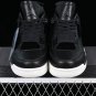 Men & Wmns AIR JORDAN 4 PREMIUM PONY HAIR WHITEBLACK