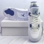 Men & Wmns Air Jordan 4 Retro  Purple Metallic