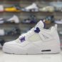 Men & Wmns Air Jordan 4 Retro  Purple Metallic