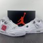 Men & Wmns Air Jordan 4 Retro &acirc;��Pure Money&acirc;�� White 308497-100