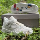 Men & Wmns Air Jordan 4 Retro 'Blank Canvas'