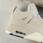 Men & Wmns Air Jordan 4 Retro Blank Canvas