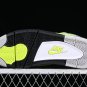 Men & Wmns Air JORDAN 4 RETRO BRED REIMAGINED WHITEGREYBLACKYELLOW