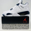 Men & Wmns Air Jordan 4 Retro Columbia 2015 Legend Blue - Midnight Navy