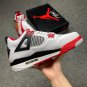 Men & Wmns Air Jordan 4 Retro Fire Red