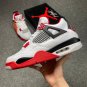 Men & Wmns Air Jordan 4 Retro Fire Red