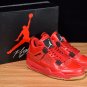 Men & Wmns Air Jordan 4 Retro Fire Red Singles Day