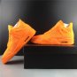 Men & Wmns Air Jordan 4 Retro Flyknit Total Orange Gunsmoke