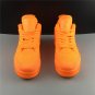 Men & Wmns Air Jordan 4 Retro Flyknit Total Orange Gunsmoke