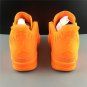 Men & Wmns Air Jordan 4 Retro Flyknit Total Orange Gunsmoke