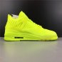 Men & Wmns Air Jordan 4 Retro Flyknit Yellow