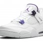 Men & Wmns Air JORDAN 4 RETRO GS Metallic Pack - Purple