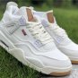 Men & Wmns Air JORDAN 4 RETRO LEVIS NRG White Denim