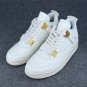 Men & Wmns Air Jordan 4 Retro Metallic Gold