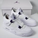 Men & Wmns Air Jordan 4 Retro Metallic Purple