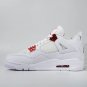 Men & Wmns Air Jordan 4 Retro Metallic Red