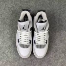 Men & Wmns Air Jordan 4 Retro Military Black