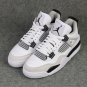 Men & Wmns Air Jordan 4 Retro Military Black