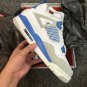 Men & Wmns Air Jordan 4 Retro Military Blue (2012)