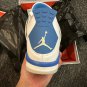 Men & Wmns Air Jordan 4 Retro Military Blue (2012)