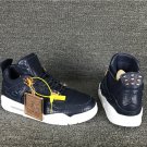 Men & Wmns Air Jordan 4 Retro Obsidian