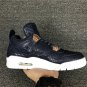 Men & Wmns Air Jordan 4 Retro Obsidian