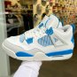 Men & Wmns Air Jordan 4 Retro OG &acirc;�� Military Blue &acirc;�� New 2024 - FV5029-141