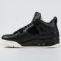 Men & Wmns Air Jordan 4 Retro Pony Hair Black