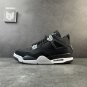 Men & Wmns Air Jordan 4 Retro SE Black Canvas