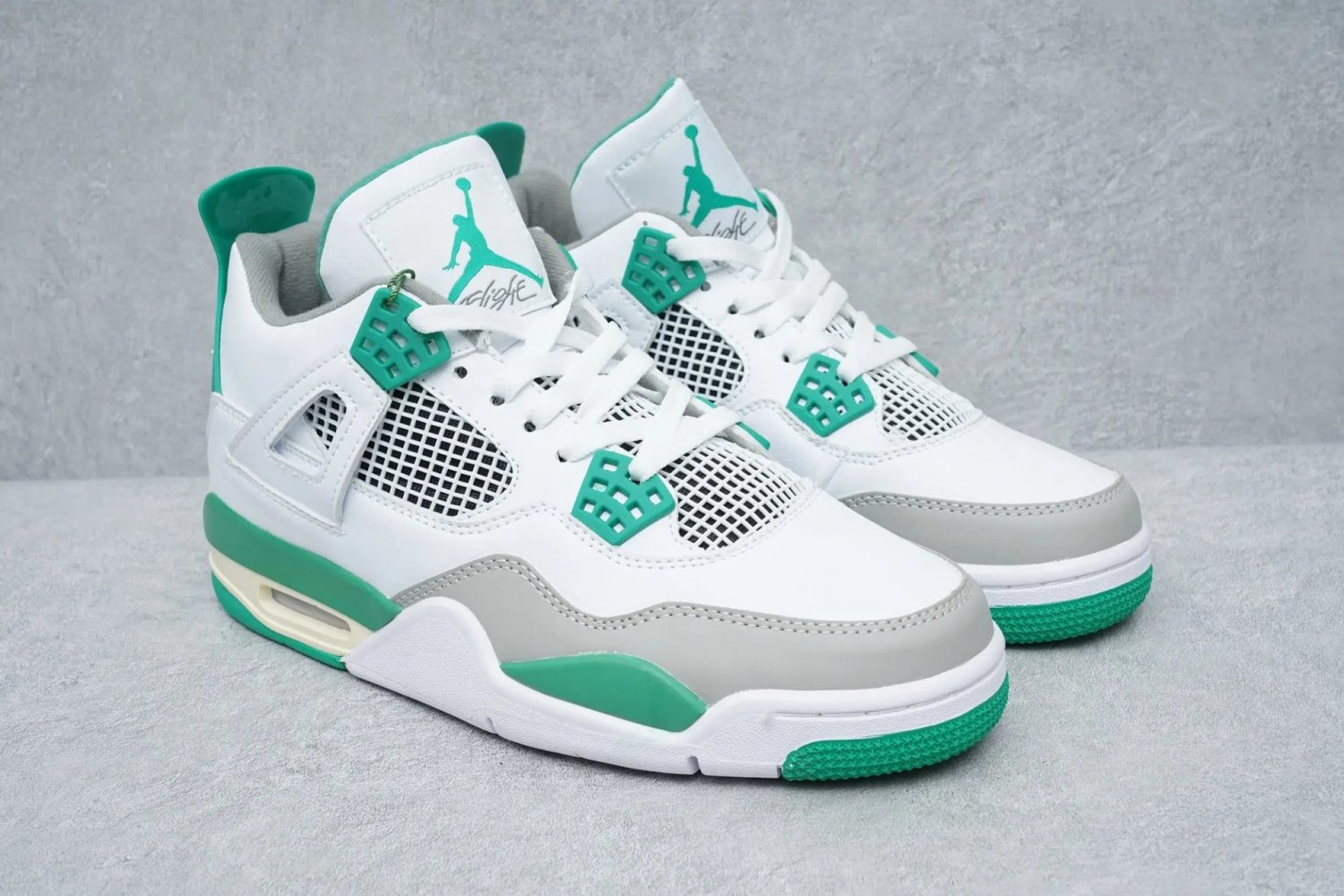 Men & Wmns Air Jordan 4 Retro SP Pine Green