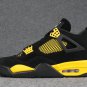 Men & Wmns Air Jordan 4 Retro Thunder Yellow