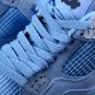 Men & Wmns Air JORDAN 4 RETRO UNC PE BLUE