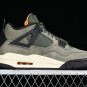Men & Wmns Air JORDAN 4 RETRO UNDFTD WHITEBLACKGREEN