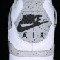 Men & Wmns Air JORDAN 4 RETRO WHITE CEMENT WHITEBLACKGREY