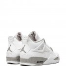 Men & Wmns Air Jordan 4 Retro White Oreo sneakers