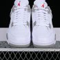 Men & Wmns Air JORDAN 4 RETRO WHITE OREO WHITEGREY