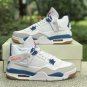 Men & Wmns Air Jordan 4 Retro WhiteBlue