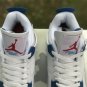 Men & Wmns Air Jordan 4 Retro WhiteBlue