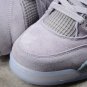 Men & Wmns Air JORDAN 4 RETRO WHITEGREYBLUE
